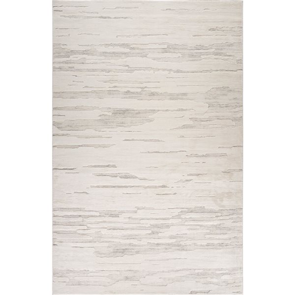 Rug Branch Astra 5-ft x 8-ft Geometric Polyester Residential Indoor Area Rug - Beige