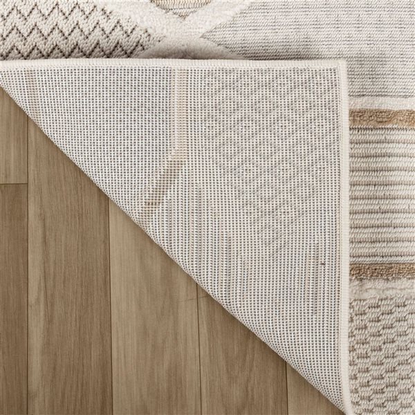 Rug Branch Maison 5 x 8-ft Abstract Modern Area Rug - Off-White