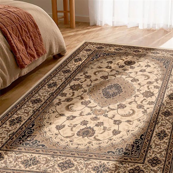 Rug Branch Majestic 5 x 7-ft Oriental Traditional Area Rug - Off-White