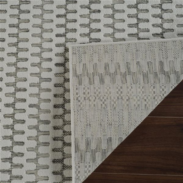 Rug Branch Maise 2 x 10-ft Abstract Runner Rug - Off-White
