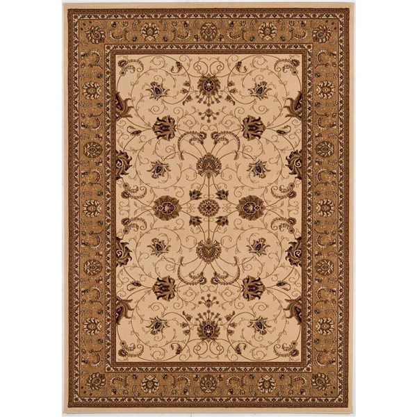 Rug Branch Majestic 10 x 13-ft Oriental Traditional Area Rug - Off-White