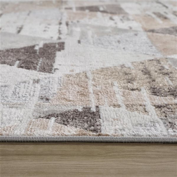 Rug Branch Cadence 6 x 10-ft Abstract Modern Area Rug - Off-White