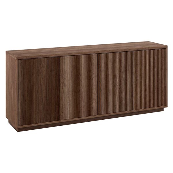Hailey Home Alston 68-in Satin Walnut Buffet Table