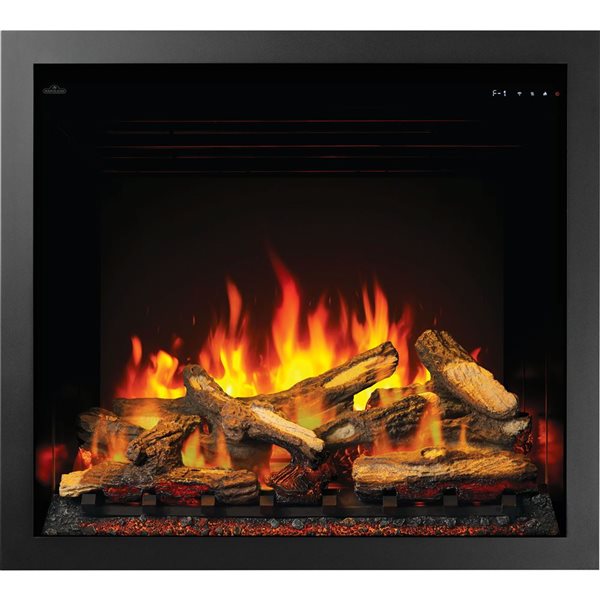 Napoleon Elevation 44.75-in Black Fan-Forced Built-In Electric Fireplace