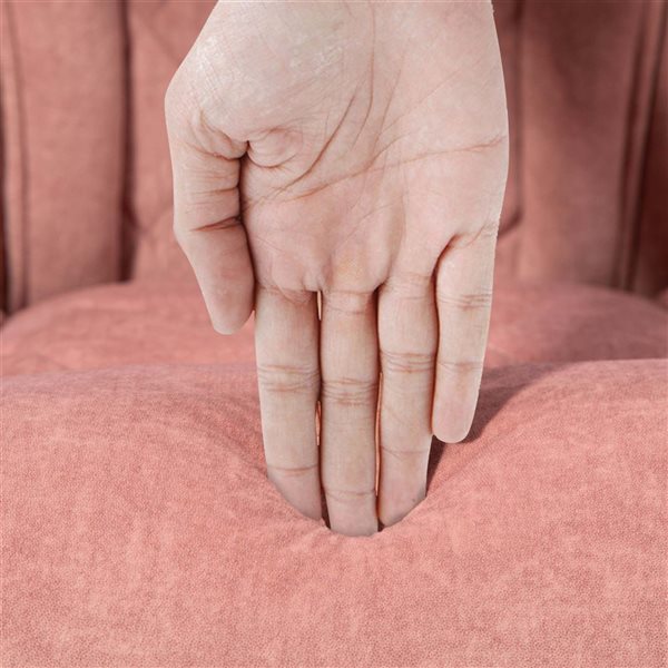 Vinsetto Pink Reclining Massage Office Chair