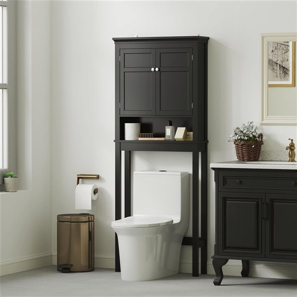 HOMCOM 3-Tier Over the Toilet Storage Cabinet