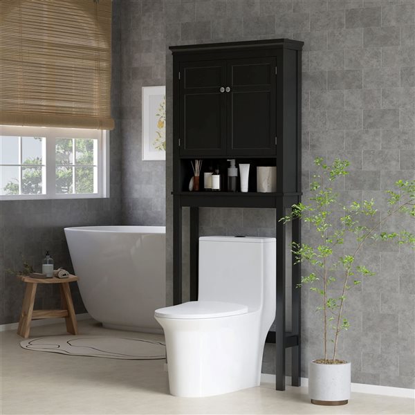 HOMCOM 3-Tier Over the Toilet Storage Cabinet