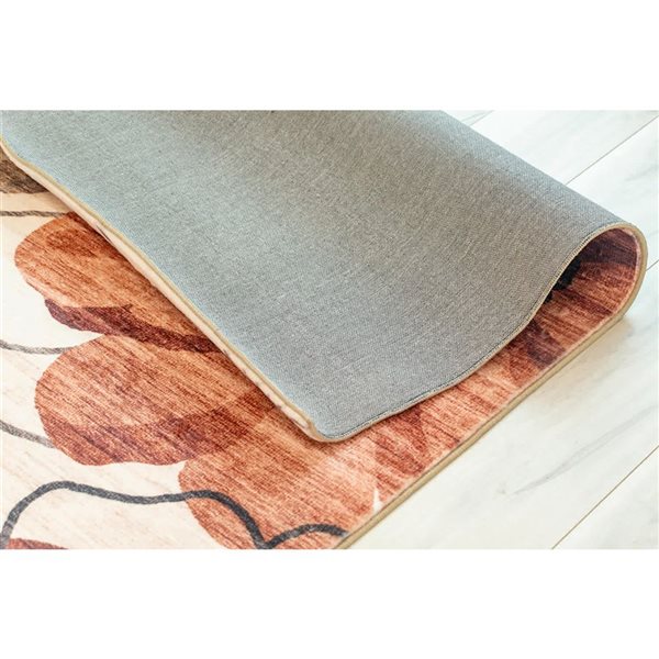 Rug Branch Blossom 7 x 10-ft Floral Area Rug - Off-White