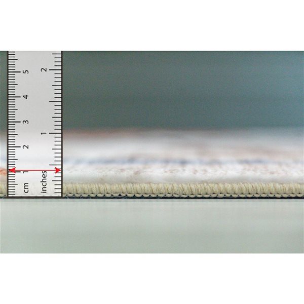 Rug Branch Blossom 7 x 10-ft Floral Area Rug - Off-White