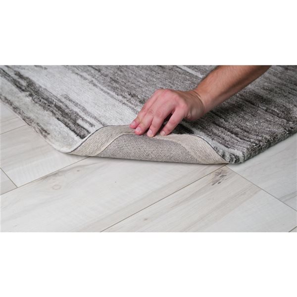 Rug Branch Maya 5 x 8-ft Abstract Area Rug - Grey