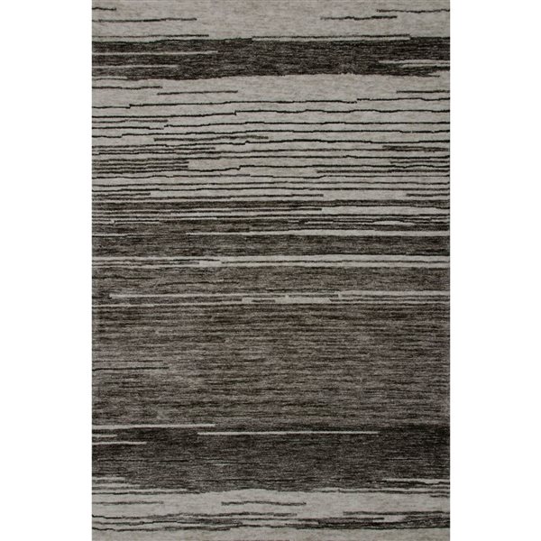 Rug Branch Maya 5 x 8-ft Abstract Area Rug - Grey