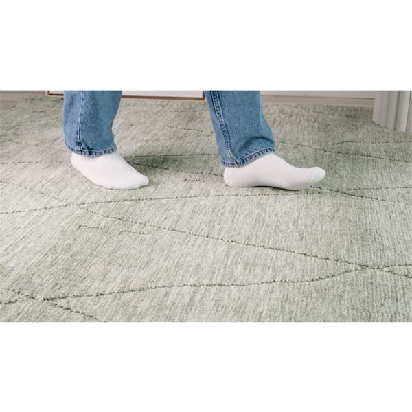 Rug Branch Maya 8 x 11-ft Abstract Area Rug - Green