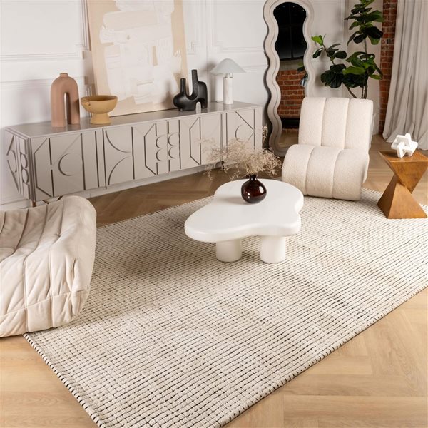 Rug Branch Maya 7 x 10-ft Geometric Area Rug - Off-White