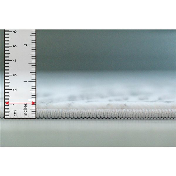 Rug Branch Aruba 4 x 6-ft Abstract Area Rug - Off-White