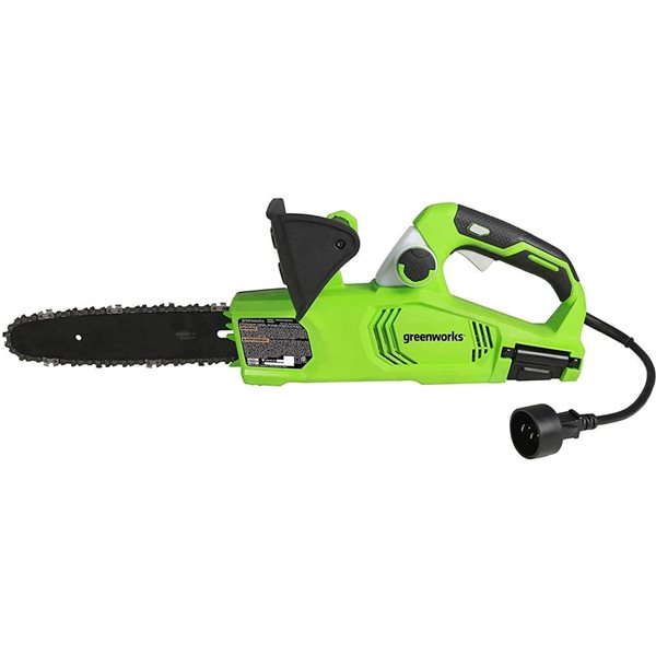 Greenworks 7 A 10-in 2-in-1 Corded Electric Chainsaw w/ 10-ft Aluminum Pole