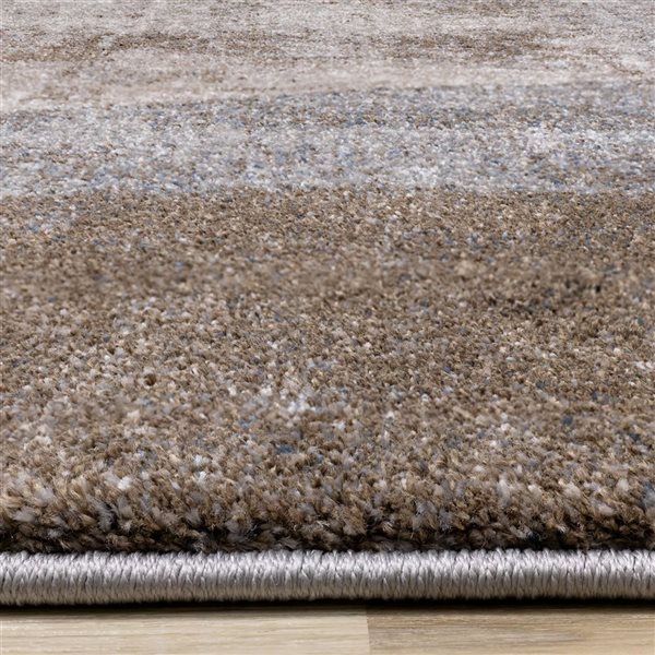 Rug Branch Eden 5-ft x 8-ft Distressed Indoor Polypropylene Area Rug - Beige