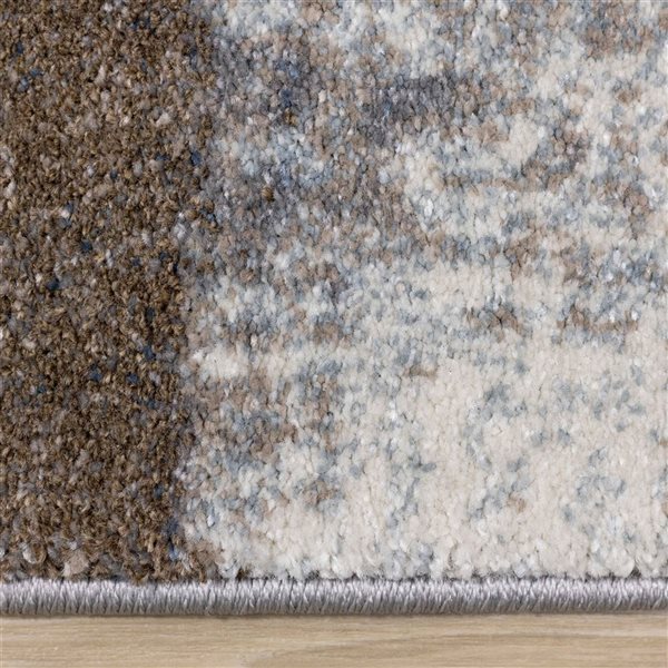 Rug Branch Eden 5-ft x 8-ft Distressed Indoor Polypropylene Area Rug - Beige