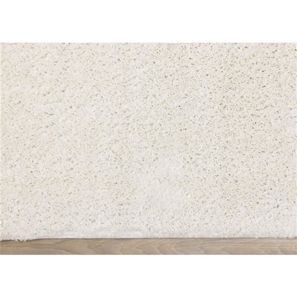 Rug Branch Marakai 4-ft x 6-ft Tonal/Solid Indoor Polypropylene Area Rug - Cream