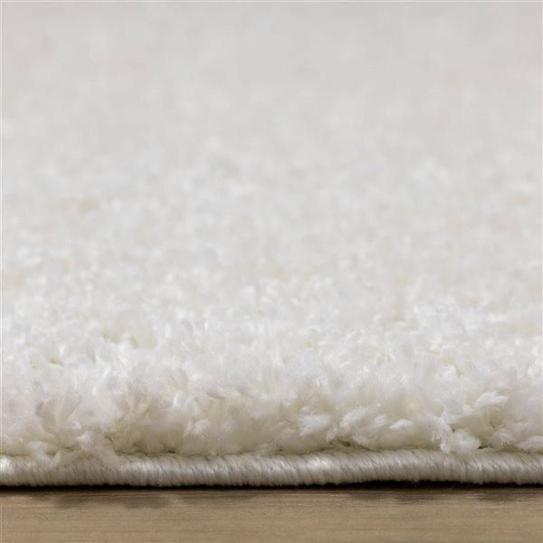 Rug Branch Marakai 4-ft x 6-ft Tonal/Solid Indoor Polypropylene Area Rug - Cream