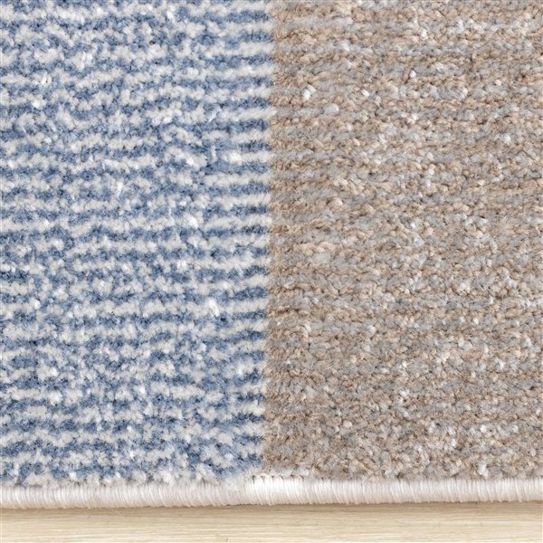 Rug Branch Islae 5-ft x 8-ft Geometric Indoor Polypropylene Area Rug - Blue