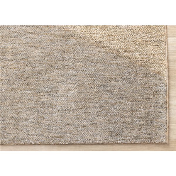 Rug Branch Cora 5-ft x 8-ft Geometric Indoor Polyester Area Rug - Beige