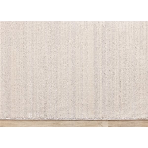 Rug Branch Osiris 5-ft x 8-ft Distressed Indoor Polyester Area Rug - Beige