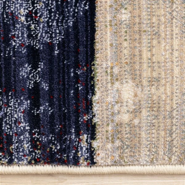 Rug Branch Solvyn 5-ft x 8-ft Geometric Indoor Polypropylene Area Rug - Beige