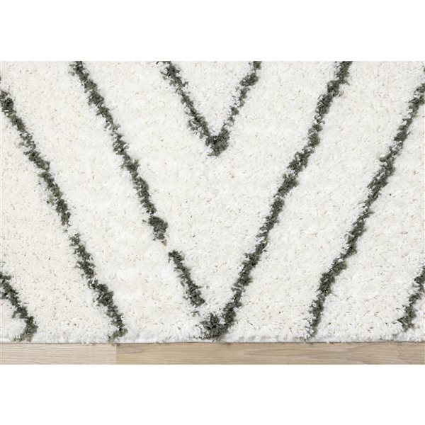 Rug Branch Marakai 5-ft x 8-ft Geometric Indoor Polypropylene Area Rug - Beige