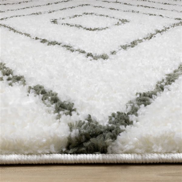 Rug Branch Marakai 5-ft x 8-ft Geometric Indoor Polypropylene Area Rug - Beige