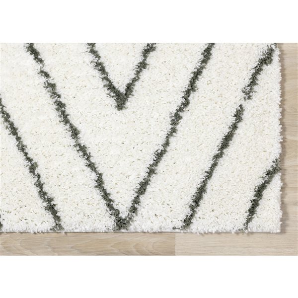 Rug Branch Marakai 5-ft x 8-ft Geometric Indoor Polypropylene Area Rug - Beige