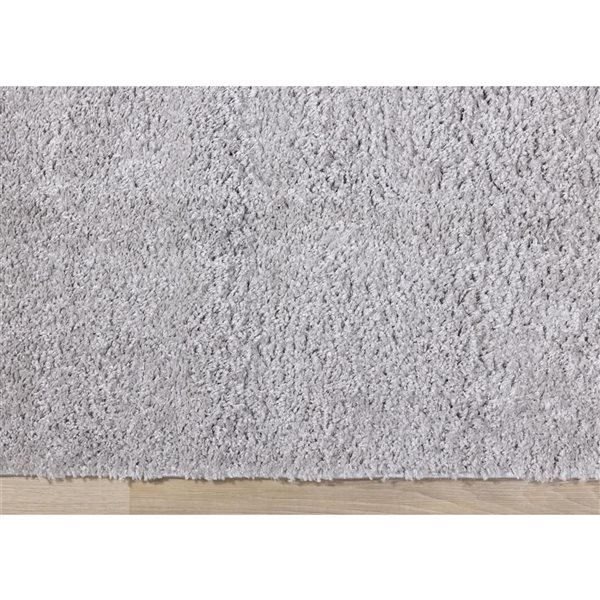 Rug Branch Marakai 4-ft x 6-ft Tonal/Solid Indoor Polypropylene Area Rug - Grey