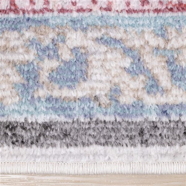 Rug Branch Solenne 5-ft x 8-ft Classic Indoor Polypropylene Area Rug - Beige