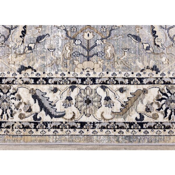 Rug Branch Jovira 5-ft x 8-ft Elegant Indoor Polypropylene Area Rug - Beige