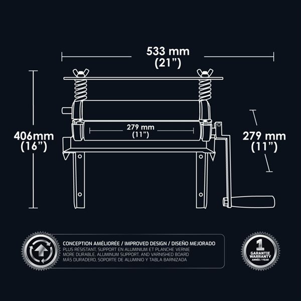 Forgex Tools Chamois Wringer w/ Wall Mount