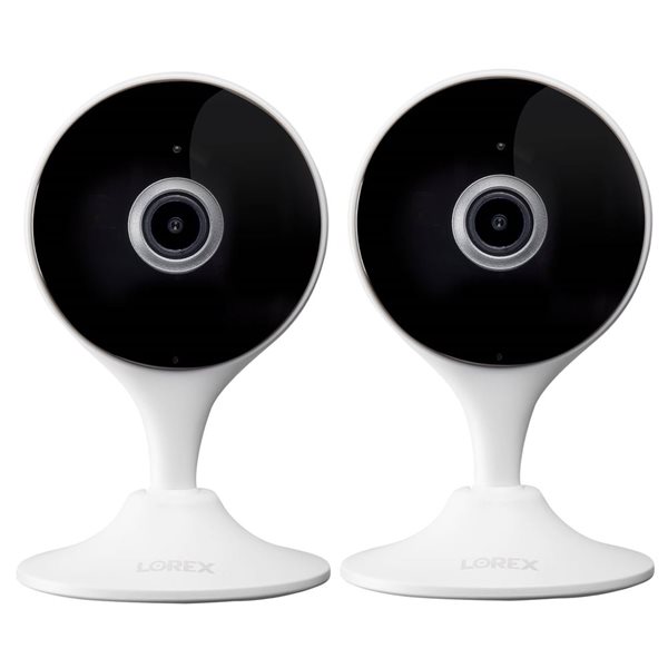 Lorex 2K Indoor Wi-Fi Security Camera - 2-pack