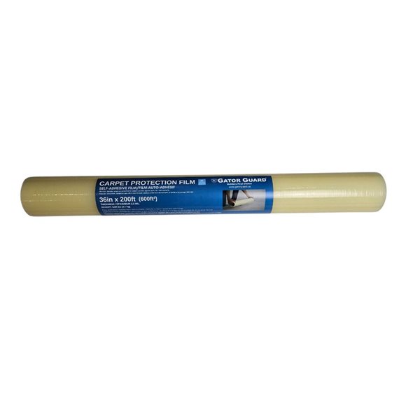 Gator Guard Carpet Protection Film 36-in x 200-ft - Clear
