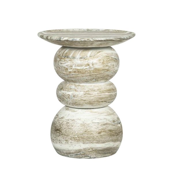 LH Home Temple Side Table - Grey Mist