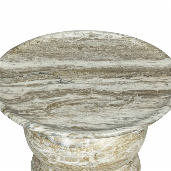 LH Home Temple Side Table - Grey Mist