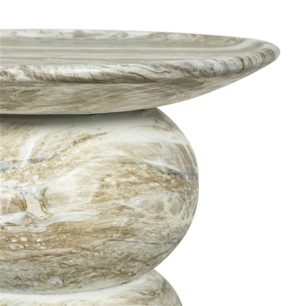 LH Home Temple Side Table - Grey Mist