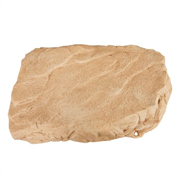 Sunnydaze Decor Flat Artificial Landscape Rocks w/ Stakes - Sand