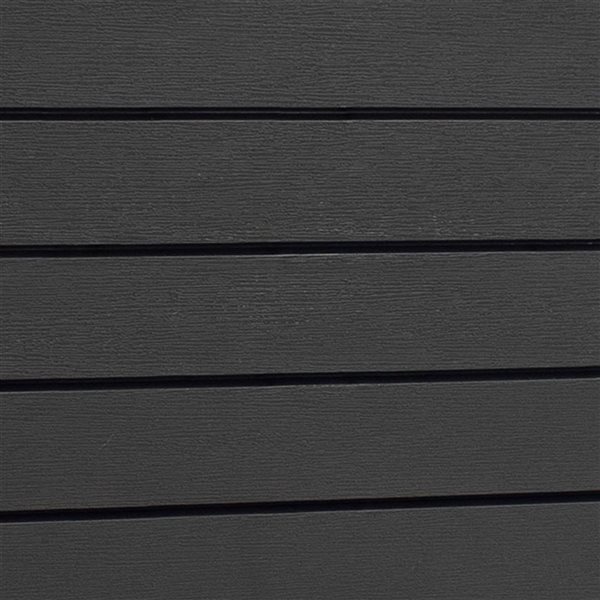 Sunnydaze Decor 295-L Outdoor Double Trash Can w/ Lids and Drip Trays - Black