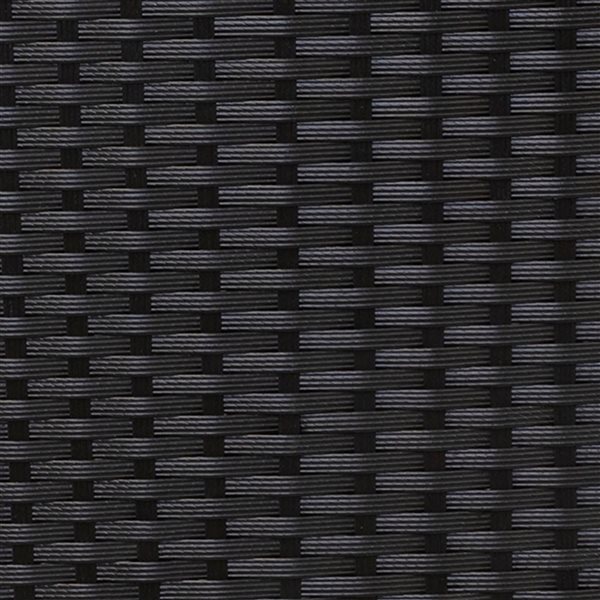 Sunnydaze Decor 3-Section Wicker Planter Box with Trellis - Black