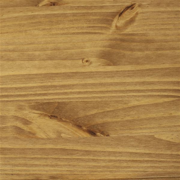 Sunnydaze Decor Solid Pine Trunk 39.5-in w/ Handles - Grey