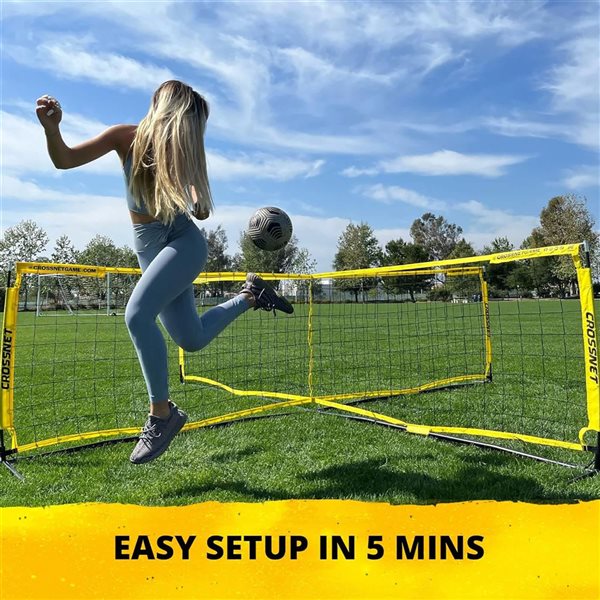 Vivere Crossnet Four Square Game Soccer Net