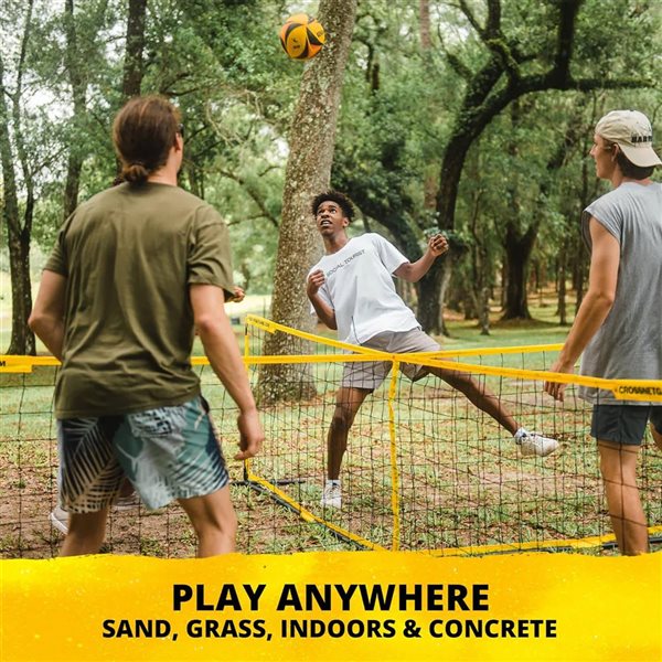 Vivere Crossnet Four Square Game Soccer Net