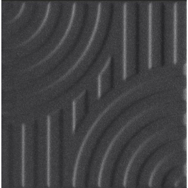 Eliane Poente Arco 6x6-in x 7-mm Ceramic Wall Tiles 13.9-ft² - Matte Dark - 54-Pack