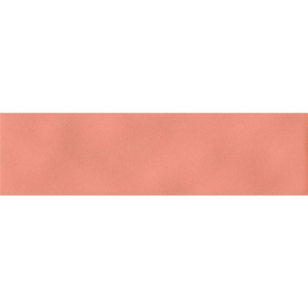 Eliane Prisma 3x10-in x 7-mm Ceramic Wall Tiles 5.6-ft² - Glossy Rose - 30-Pack