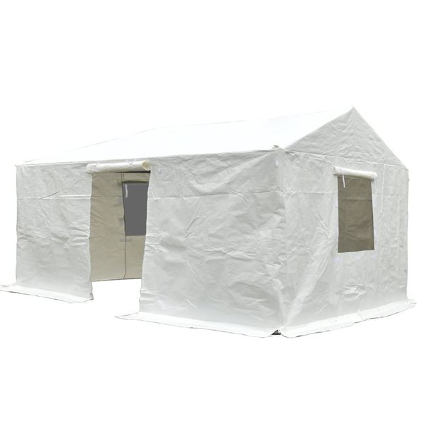 Mondawe 12 x 20-ft Gazebo Cover - White