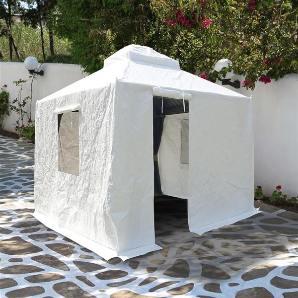 Mondawe 8 x 8-ft Gazebo Cover - White