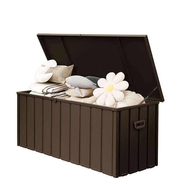Mondawe Metal Outdoor Storage Box - 719-L - Brown
